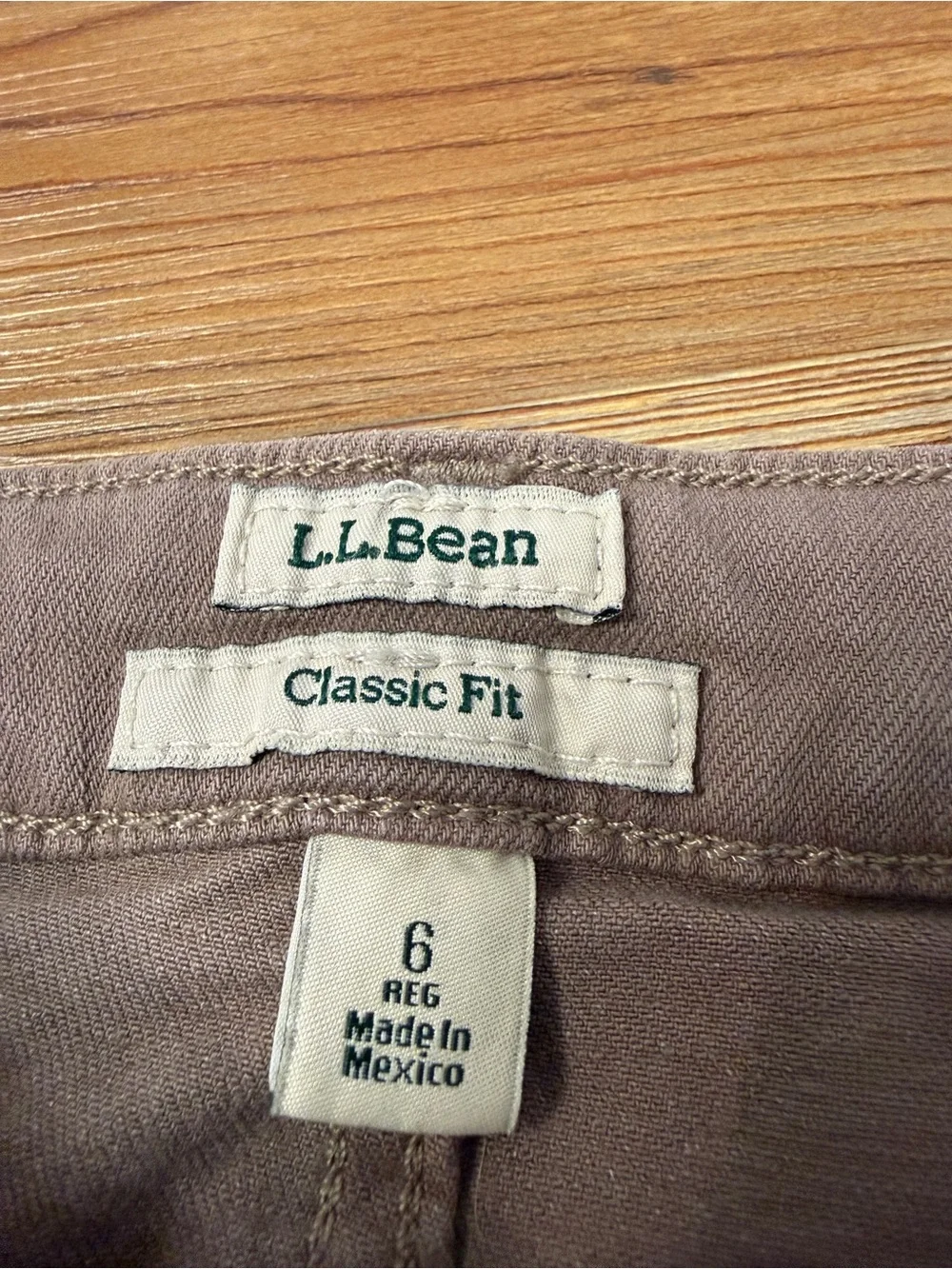 Women’s Classic Fit LL Bean 6 Regular Mint  Jeans